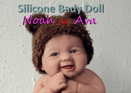 Realistisk Baby Mini Reborn Dukke Noah