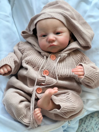 Lisa Newborn Silikon Reborn Baby dukke
